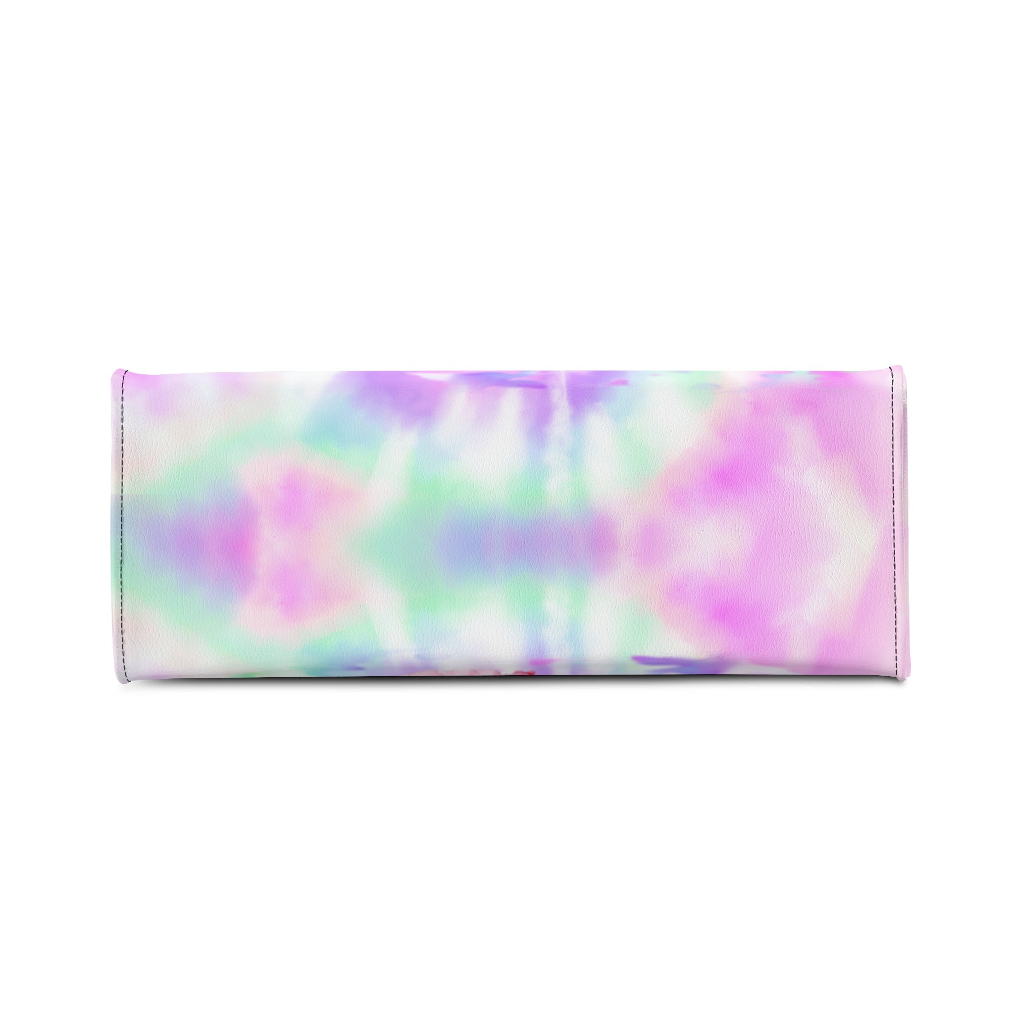 Make Today Flamazing Flamingo Watercolor Tie Dye Leather Bag Gift for Women _7_ jTbZ2
