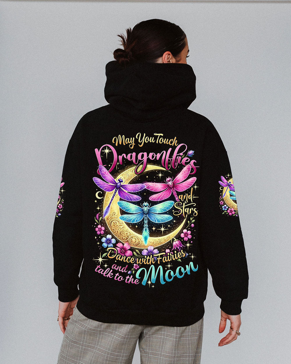 May You Touch Dragonflies and Talk to the Moon Boho Graphic AOP Shirts _12_ RiCNB