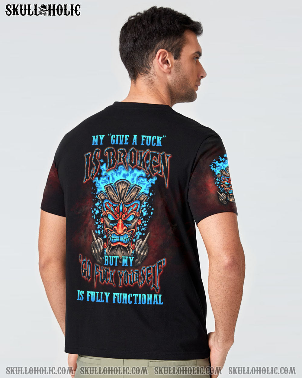 My Give a F is Broken Go F Yourself is Fully Functional Funny Attitude Graphic AOP Shirts _14_ 1OK0T