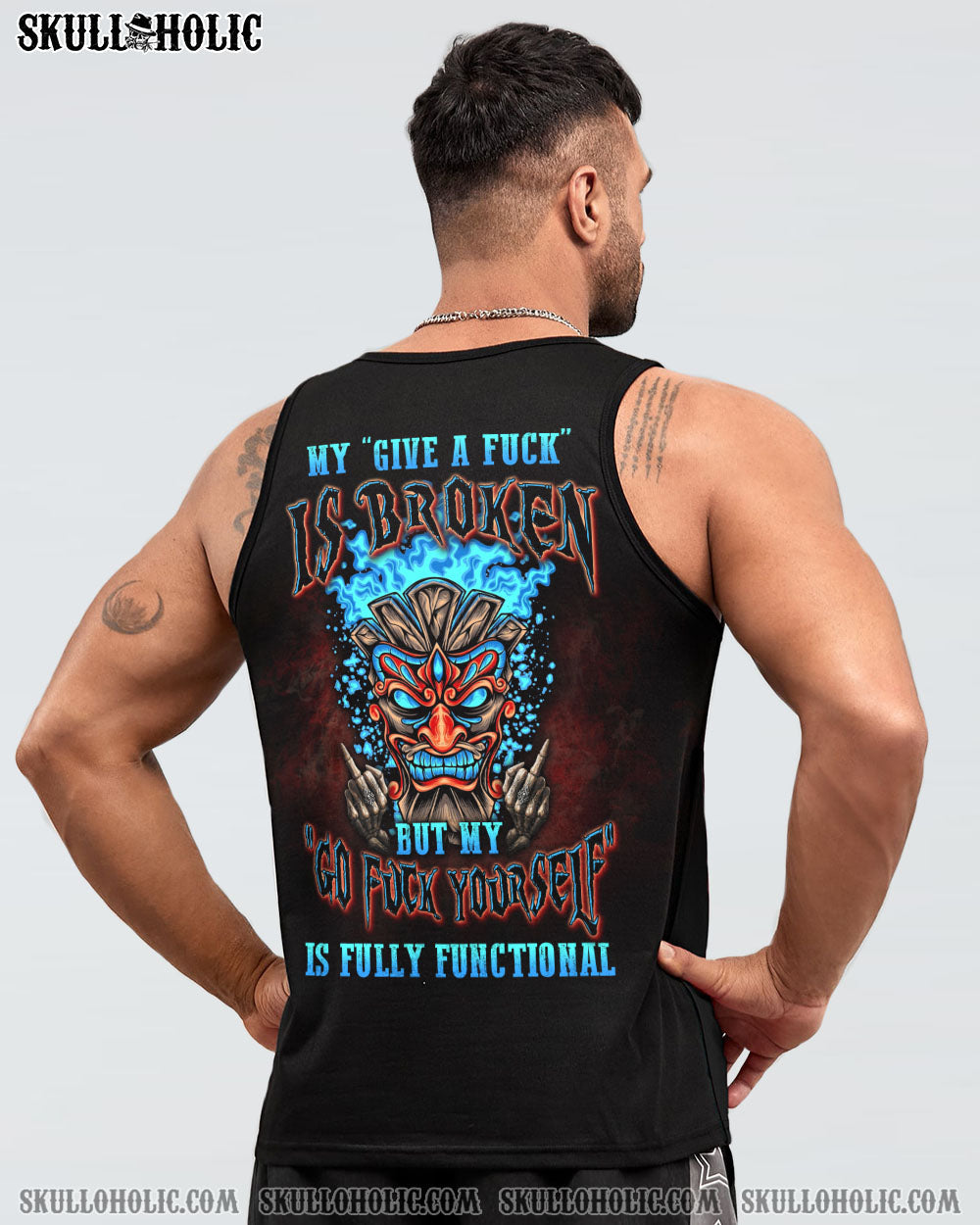 My Give a F is Broken Go F Yourself is Fully Functional Funny Attitude Graphic AOP Shirts _16_ kEXQn