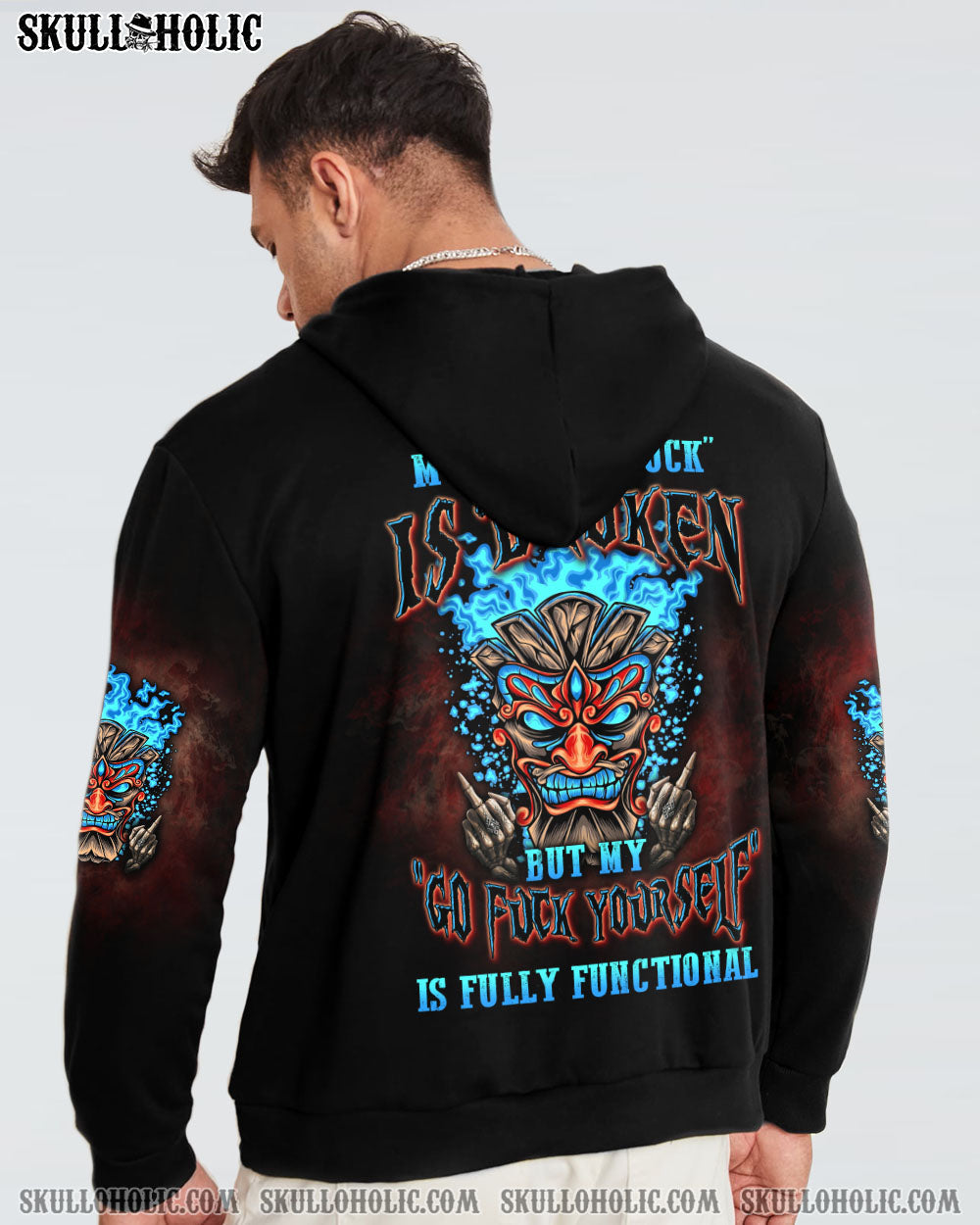 My Give a F is Broken Go F Yourself is Fully Functional Funny Attitude Graphic AOP Shirts _8_ 4yZeq