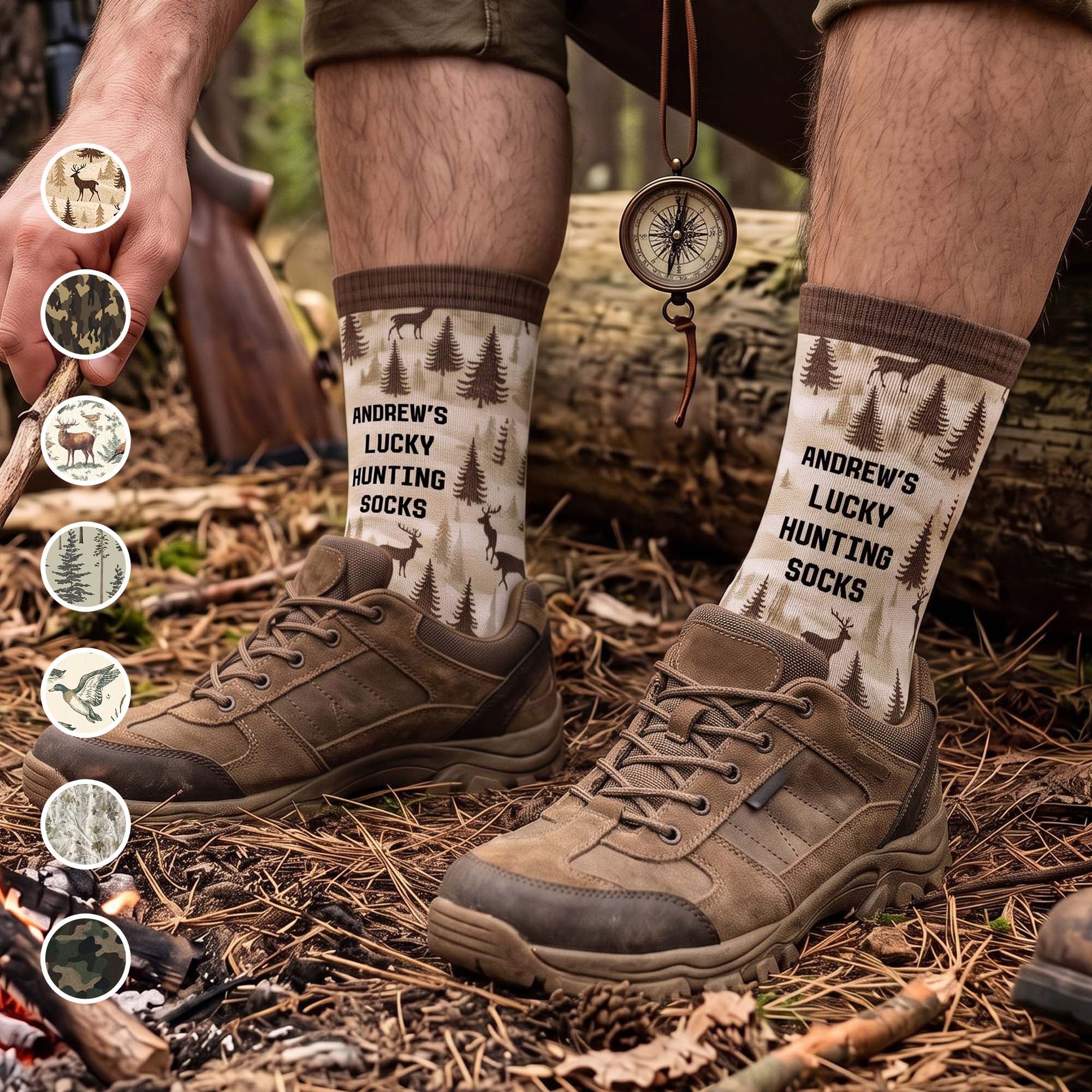 My_Lucky_Hunting_Socks_Personalized_Socks_1