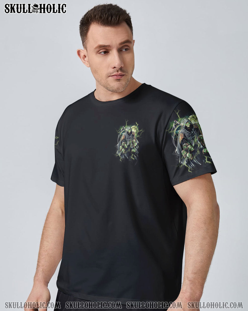 Of Course Im Going to Hell Im Just Here to Pick You Up Grim Reaper Graphic AOP Shirts _11_ Ey9s3