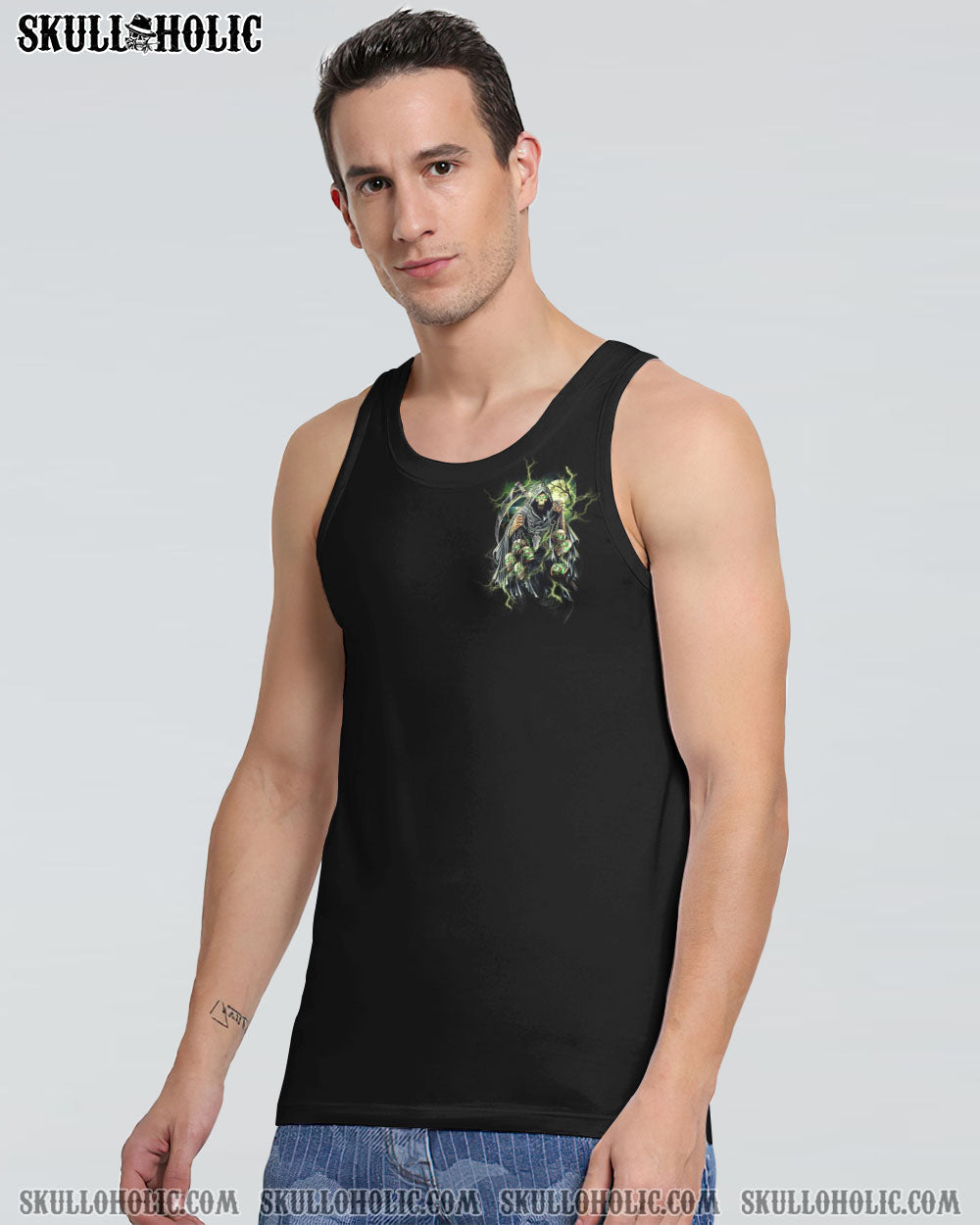 Of Course Im Going to Hell Im Just Here to Pick You Up Grim Reaper Graphic AOP Shirts _15_ r2ujR