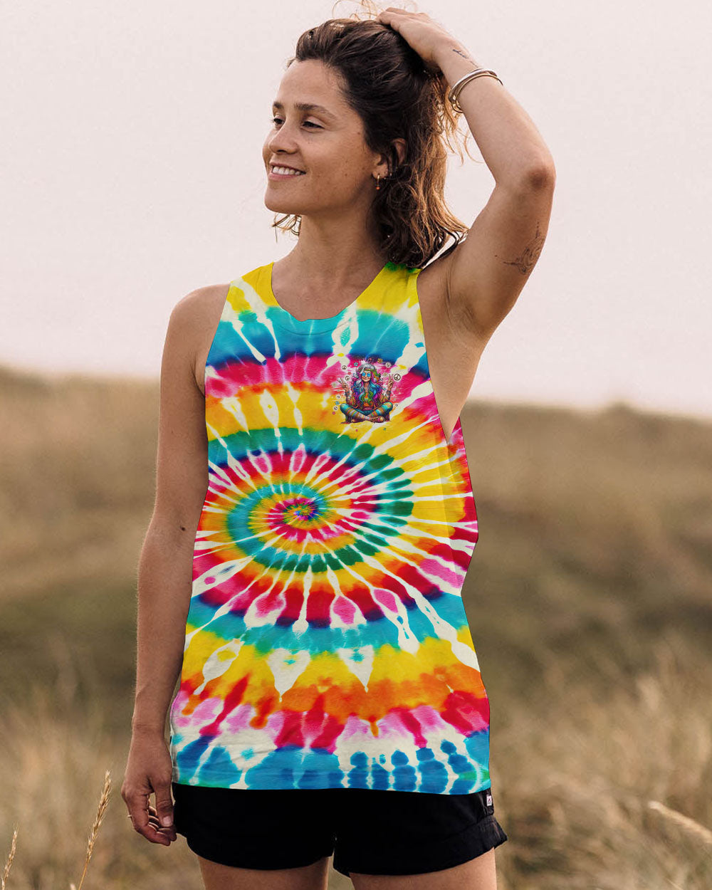 Old Hippies Don_E2_80_99t Die Tie Dye Colorful Funny Grandma Hippie AOP Shirts _12_ BIOMQ