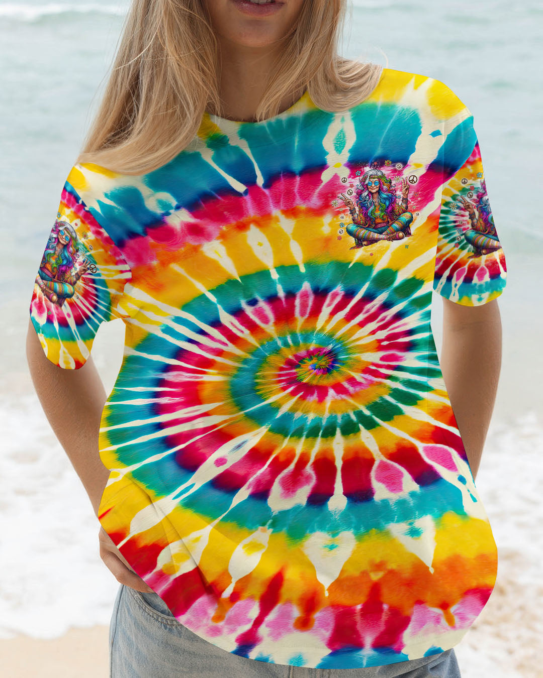 Old Hippies Don_E2_80_99t Die Tie Dye Colorful Funny Grandma Hippie AOP Shirts _2_ rdgJ5