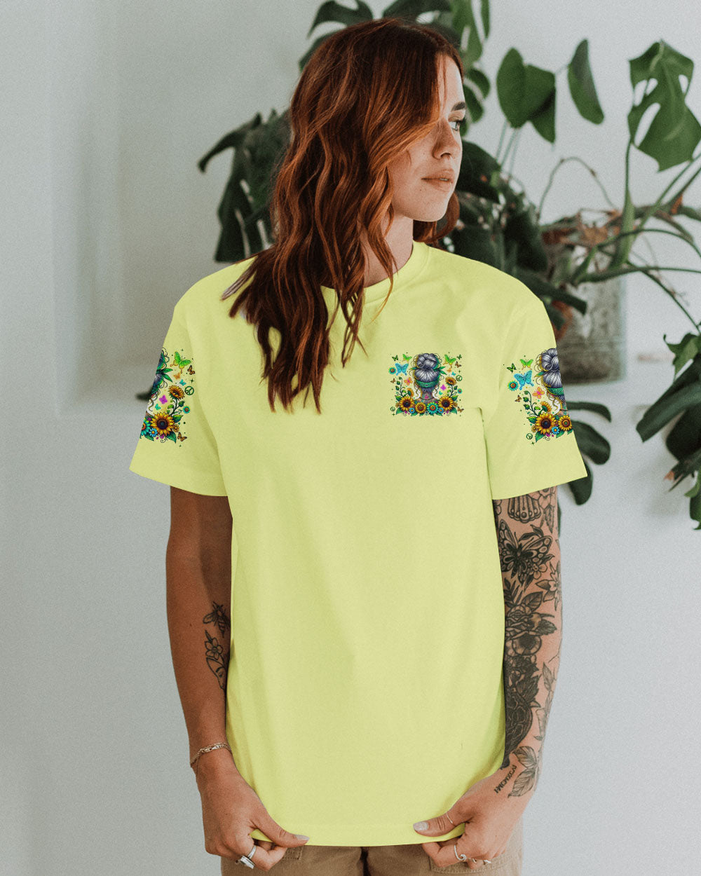 Old Hippies Dont Die Funny Grandma Hippie Graphic AOP Shirts _8_ ukFLg