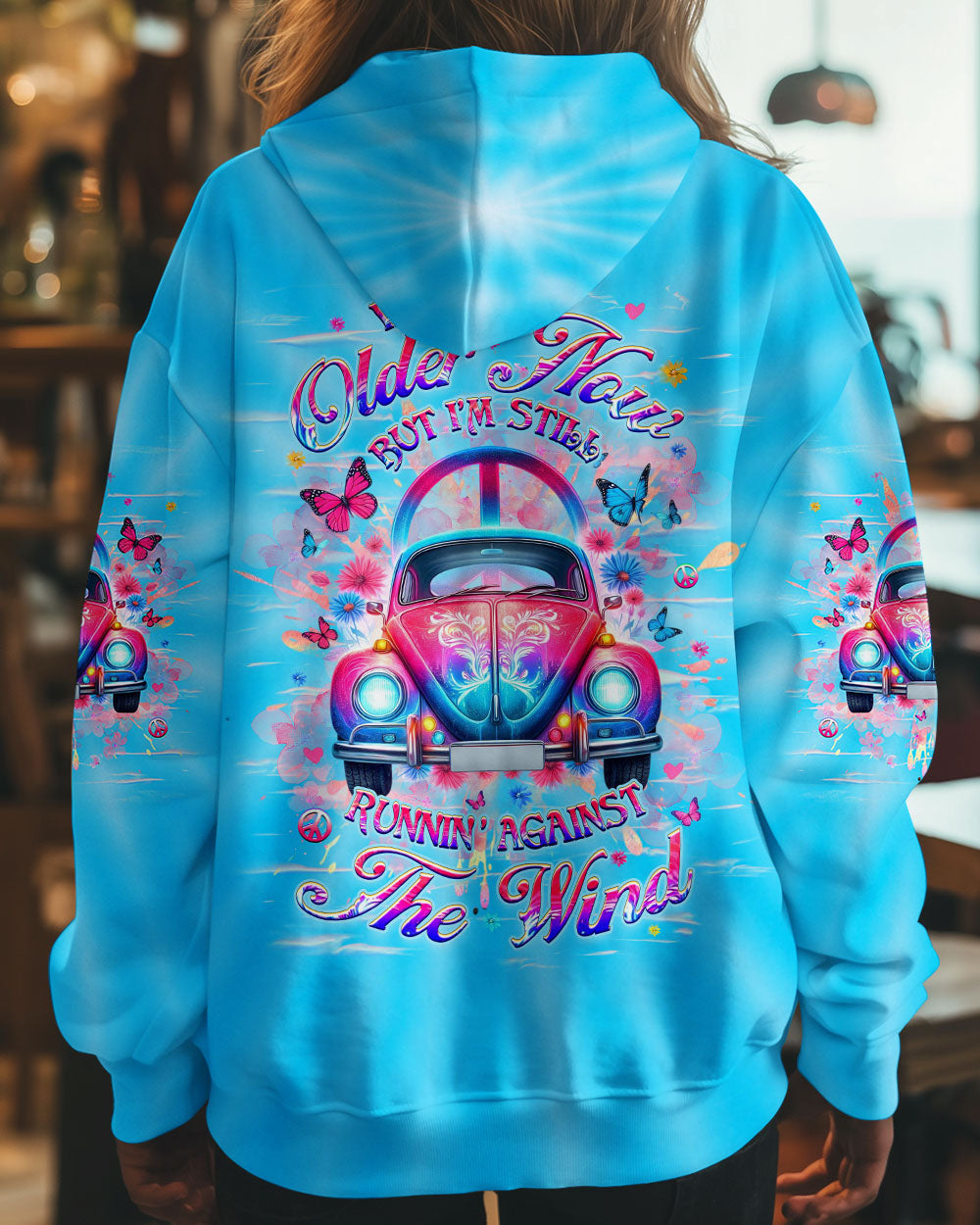 Older Now But I_E2_80_99m Still Runnin_E2_80_99 Against the Wind Blue Vintage Hippie Car AOP Shirts _7_ krGON
