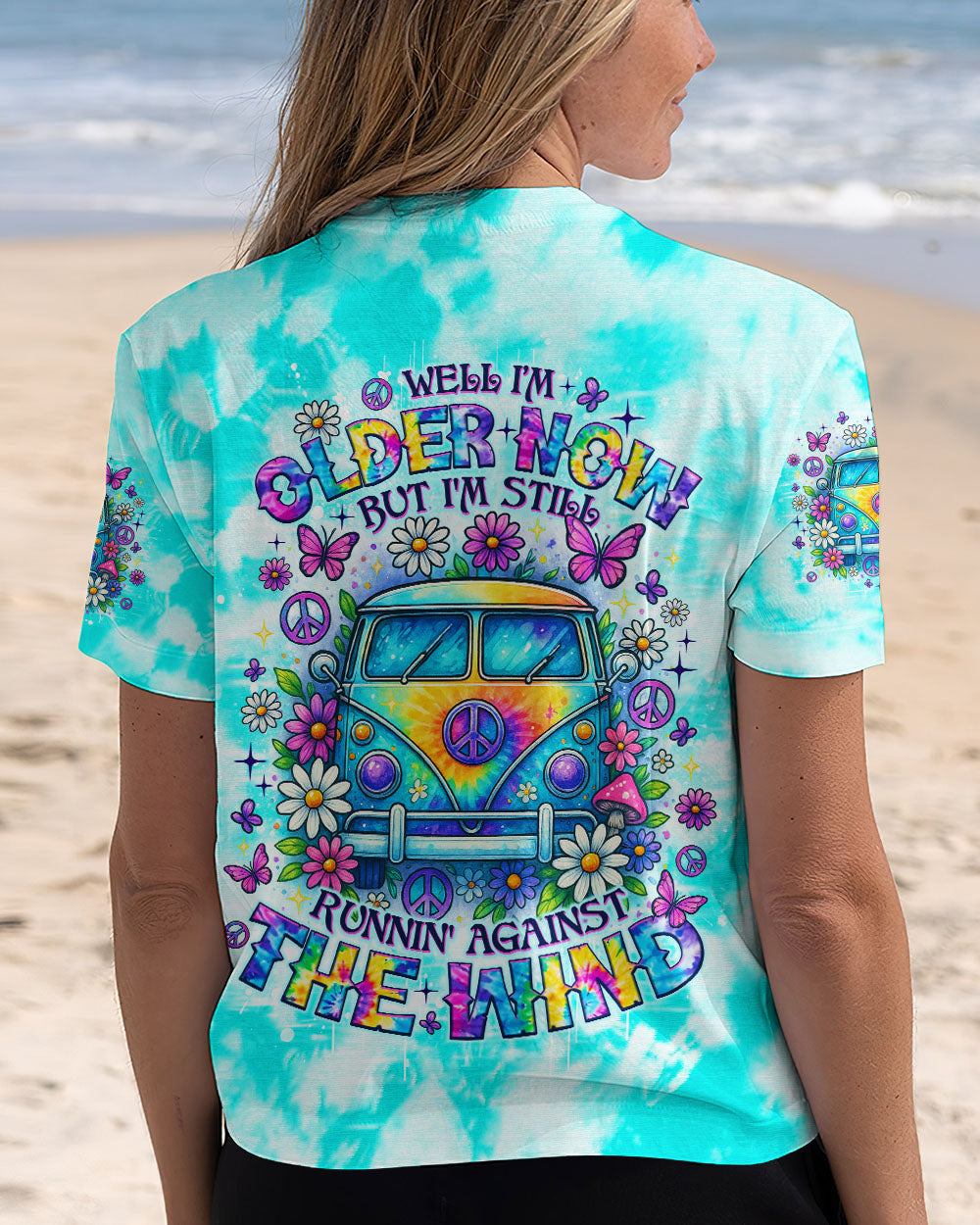 Older Now But I_E2_80_99m Still Runnin_E2_80_99 Against the Wind Hippie Van Tie Dye AOP Shirts _5_ VsaiB