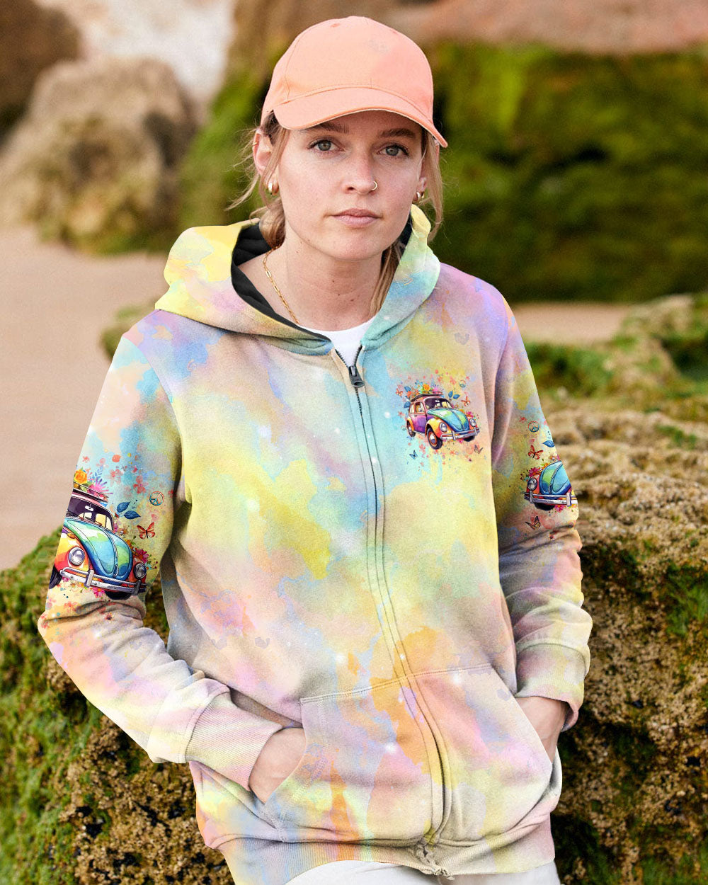 Older Now But Im Still Runnin Against The Wind Tie Dye Retro Car AOP Shirts _11_ skNmp