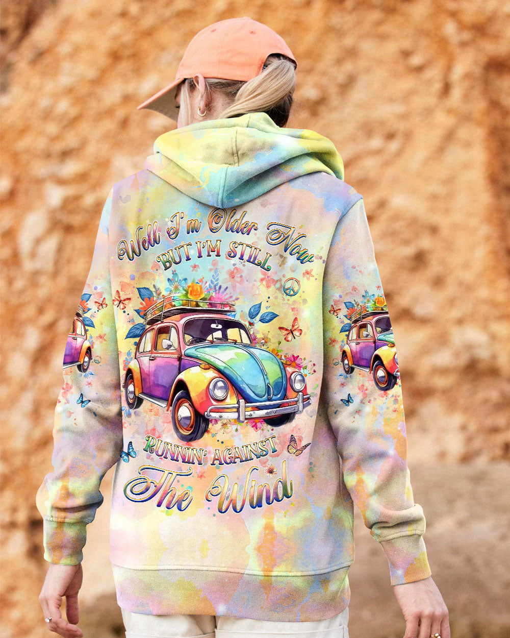Older Now But Im Still Runnin Against The Wind Tie Dye Retro Car AOP Shirts _2_ 5IdeA