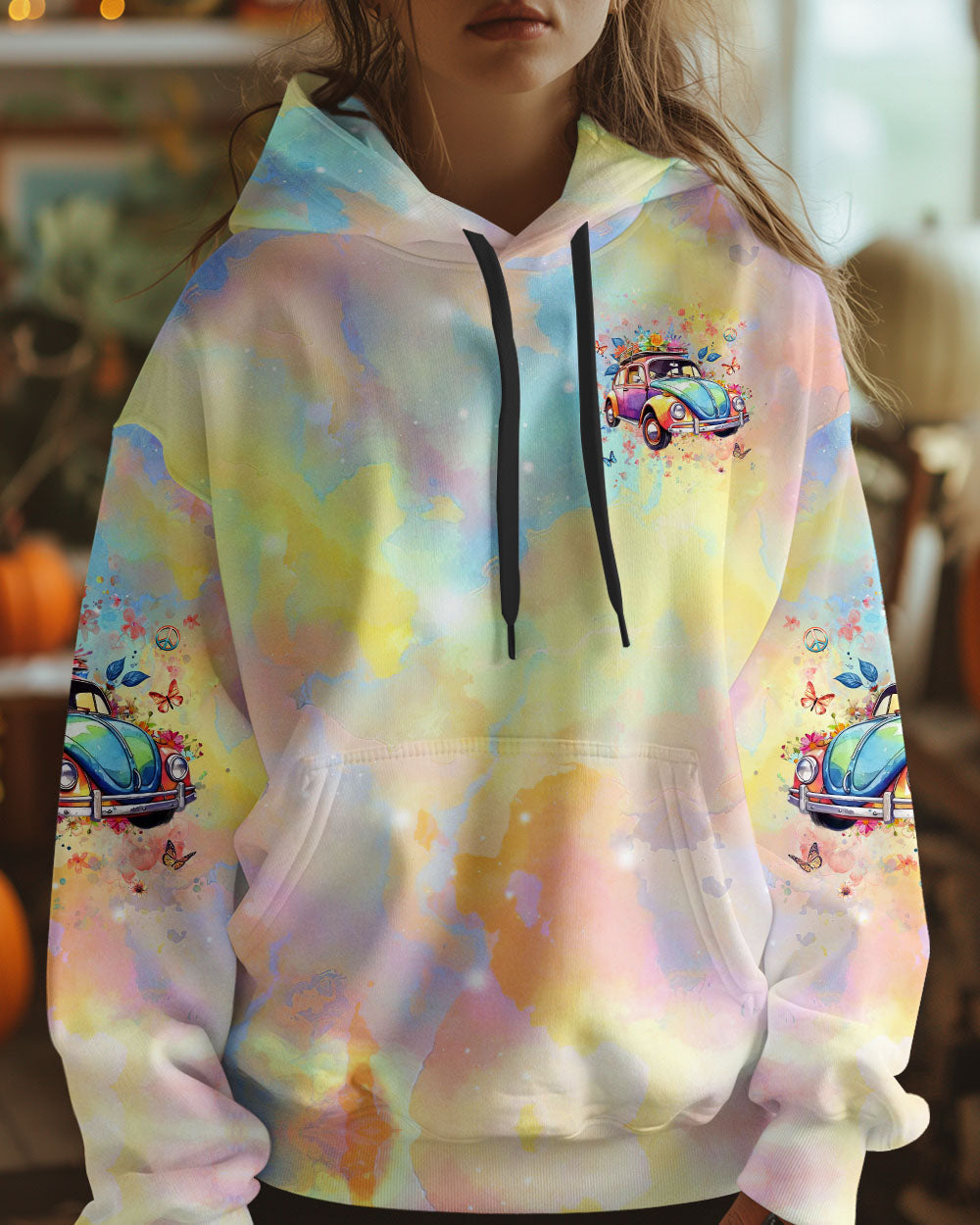 Older Now But Im Still Runnin Against The Wind Tie Dye Retro Car AOP Shirts _7_ Q68T0