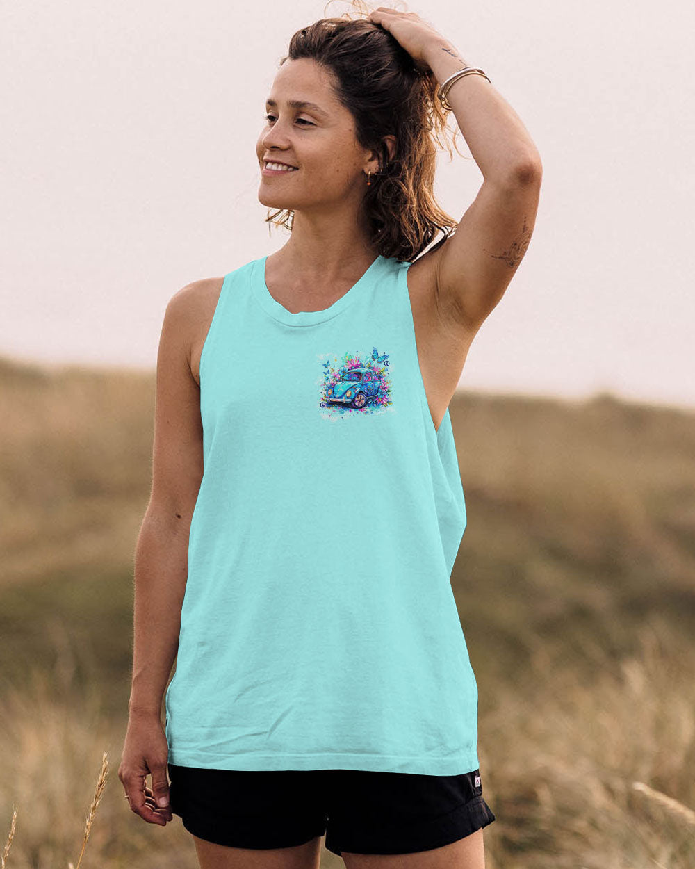 Older Now But Im Still Runnin Against The Wind Vintage Hippie Car AOP Shirts _10_ KbK4J