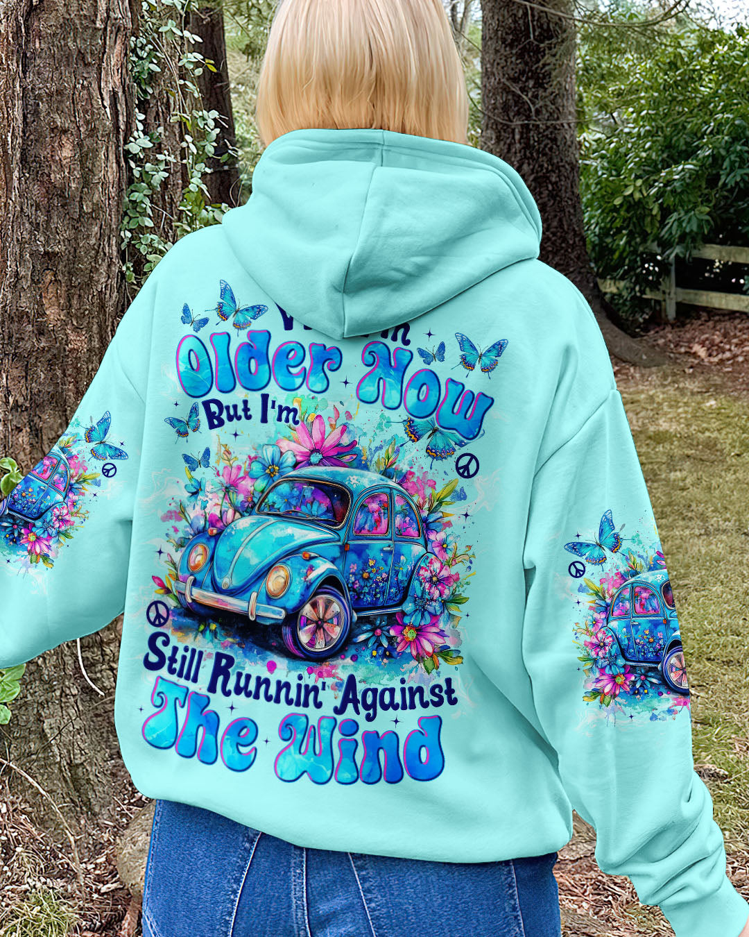 Older Now But Im Still Runnin Against The Wind Vintage Hippie Car AOP Shirts _12_ HJbxF