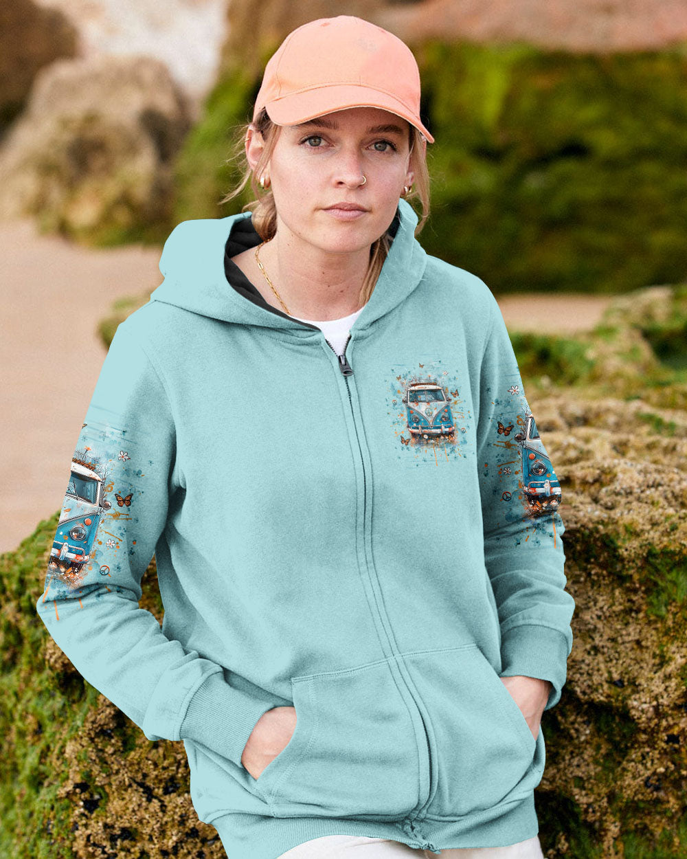 Older Now But Im Still Runnin Against The Wind Vintage VW Van AOP Shirts _11_ hu6m4