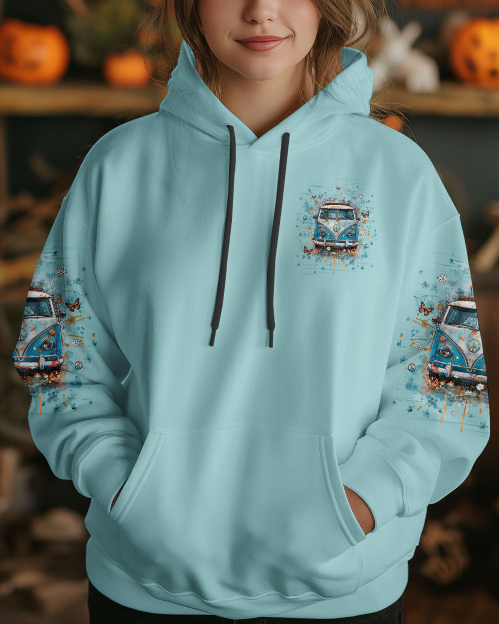 Older Now But Im Still Runnin Against The Wind Vintage VW Van AOP Shirts _7_ vEie6