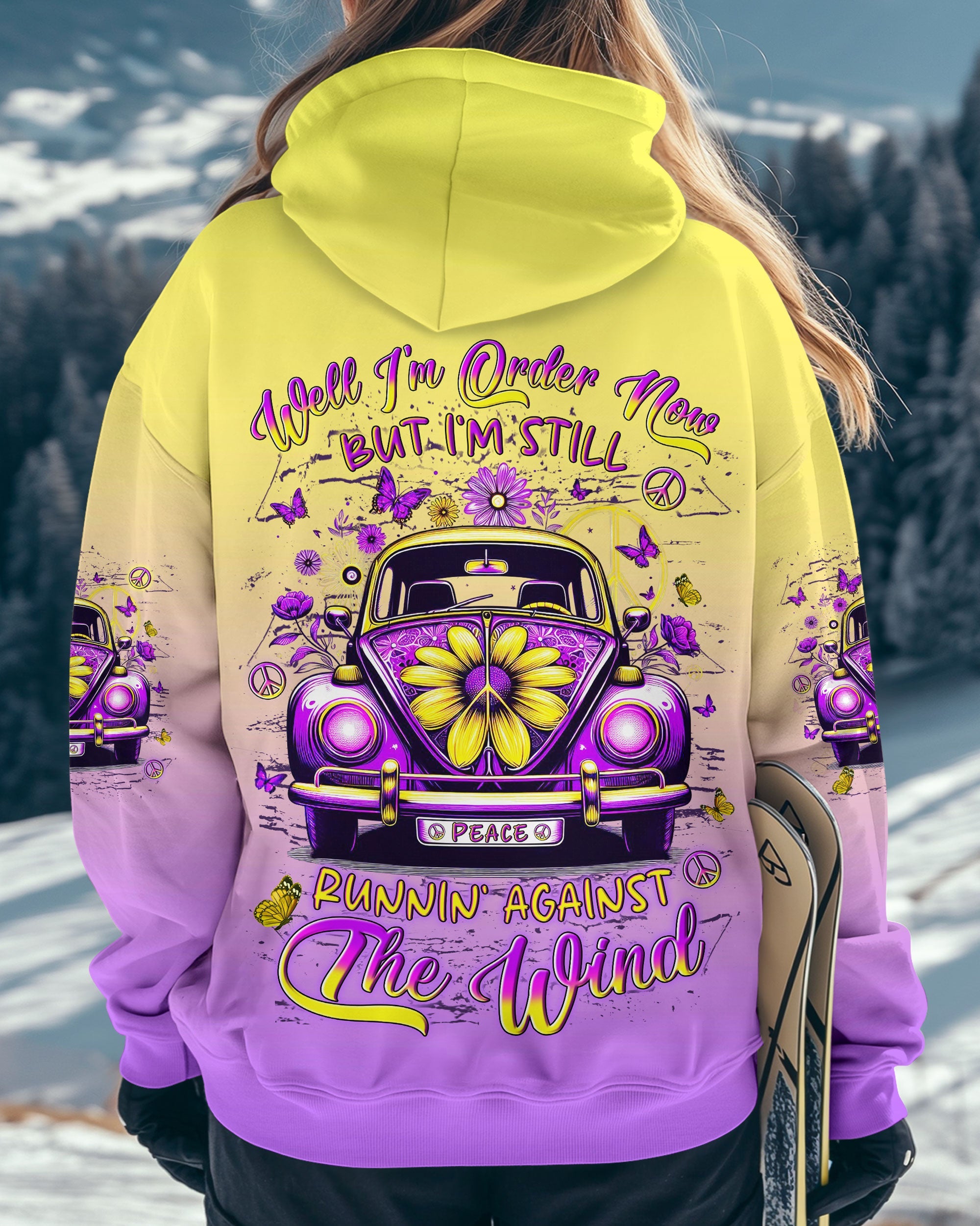 Older Now But Im Still Runnin Against the Wind Purple Peace Car Graphic AOP Shirts _1_ uMz0p