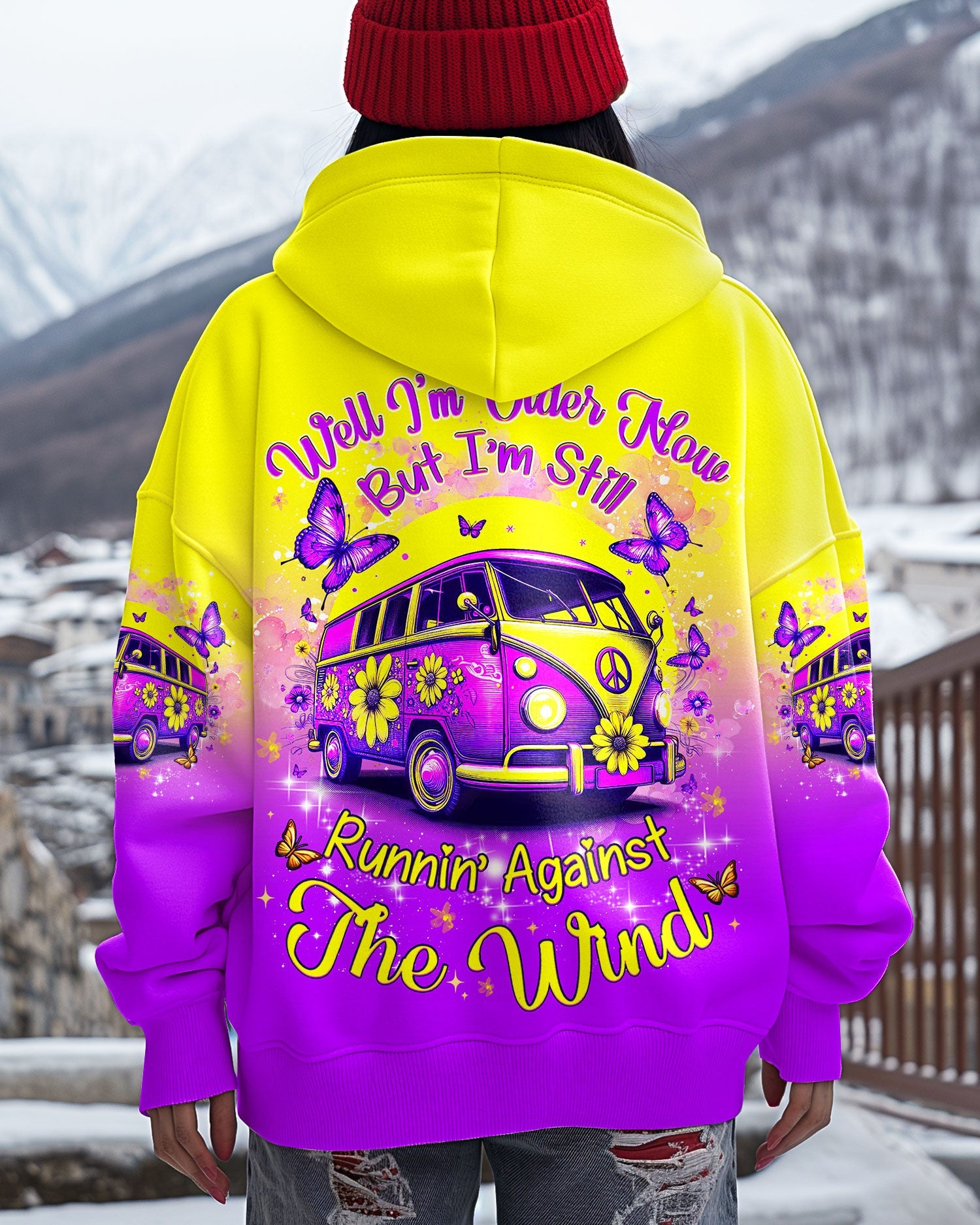 Older Now But Im Still Runnin_E2_80_99 Against the Wind Colorful Peace Bus AOP Shirts _5_ ZfnAn