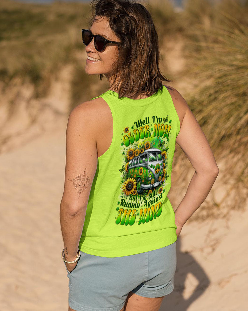 Older Now But Im Still Runnin_E2_80_99 Against the Wind Hippie Van Graphic AOP Shirts _8_ U4wmV