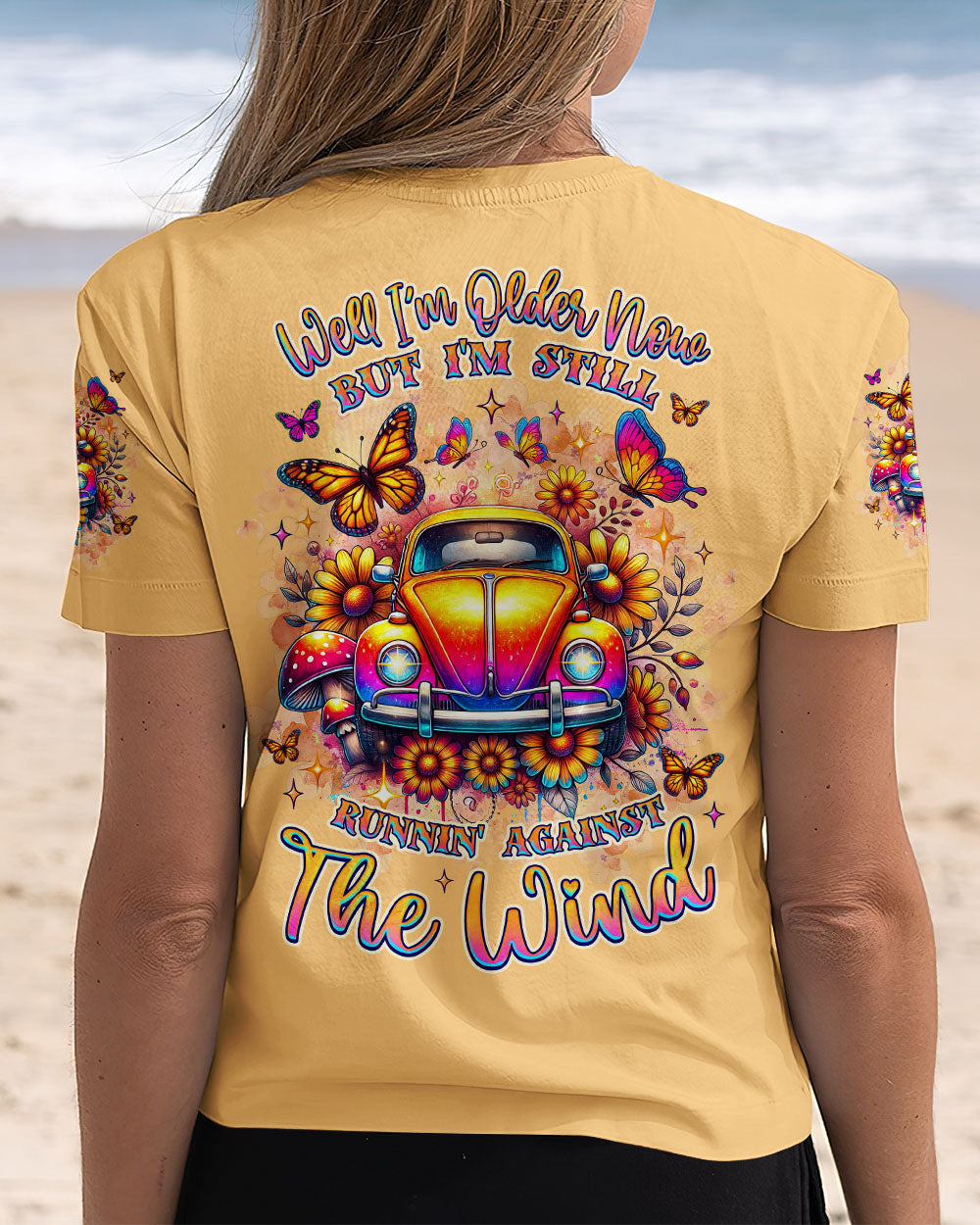 Older Now But Im Still Running Against The Wind Hippie Beetle Car AOP Shirts _13_ 9AarK