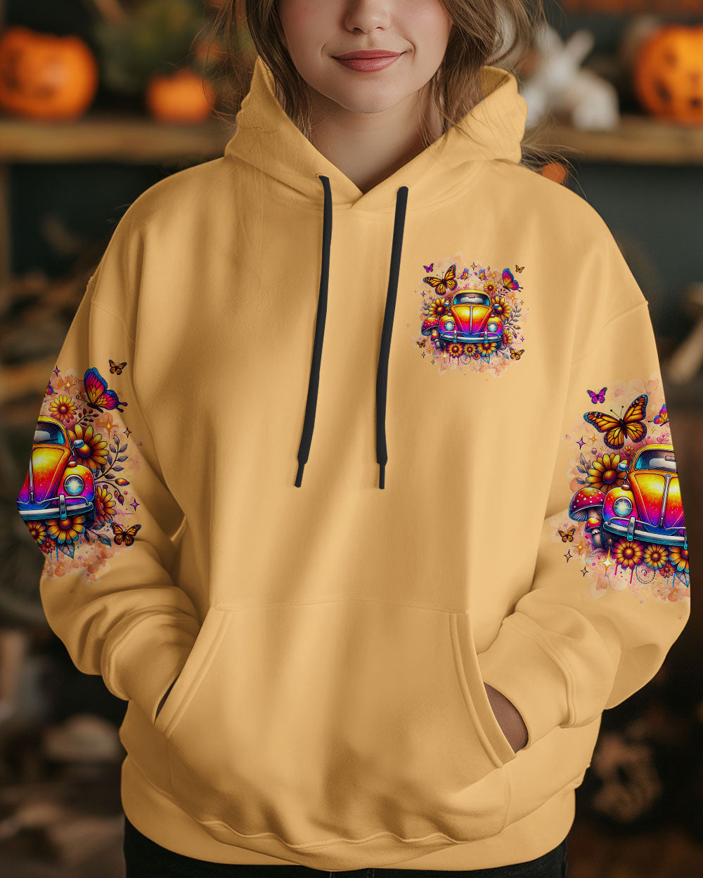 Older Now But Im Still Running Against The Wind Hippie Beetle Car AOP Shirts _14_ o3IiP