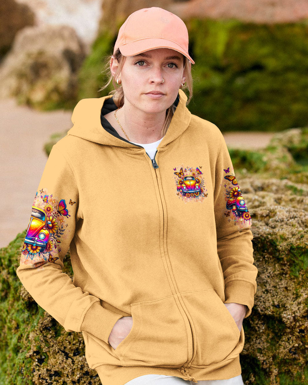 Older Now But Im Still Running Against The Wind Hippie Beetle Car AOP Shirts _4_ O2JTS