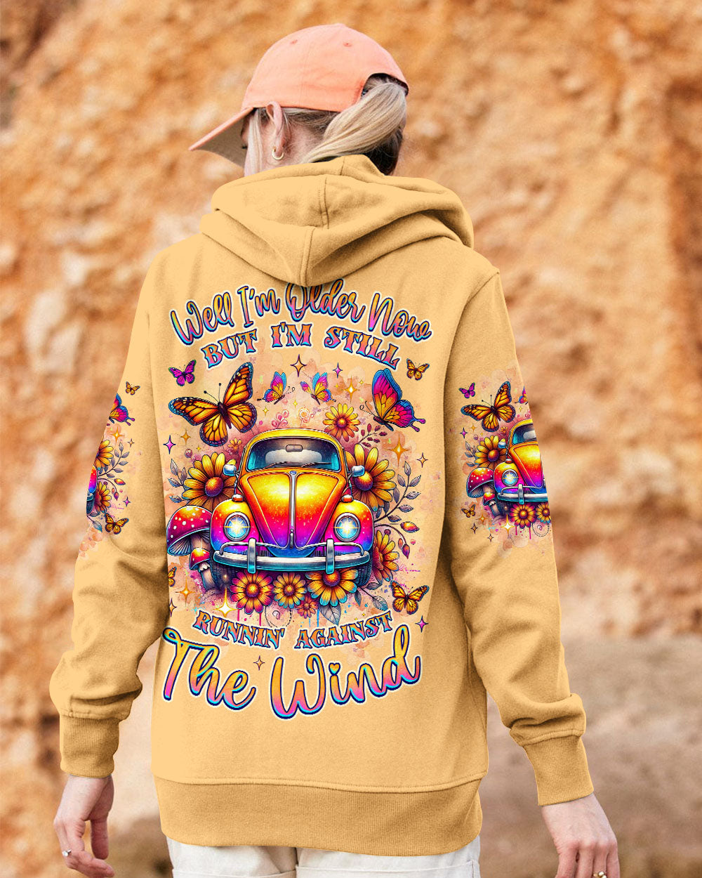 Older Now But Im Still Running Against The Wind Hippie Beetle Car AOP Shirts _9_ IJrIy