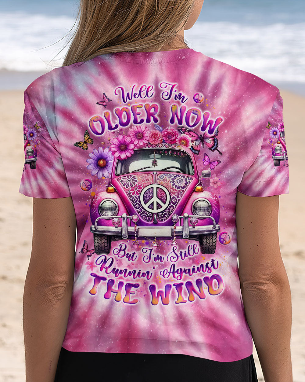 Older Now But Im Still Running Against The Wind Hippie Tie Dye Peace Car AOP Shirts _12_ Ps3ro