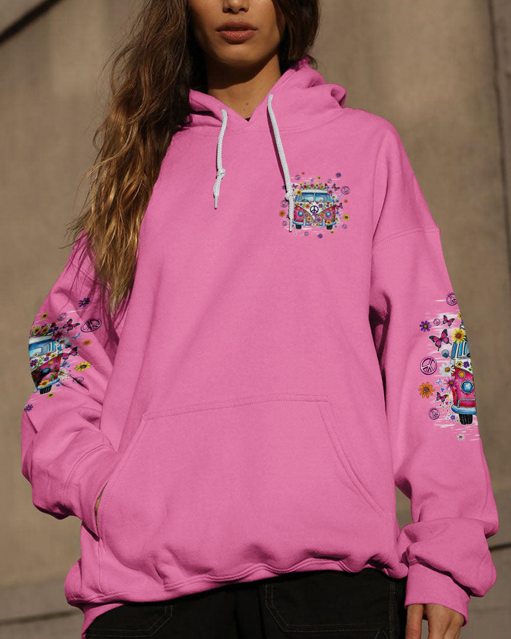 Older Now But Im Still Running Against the Wind Hippie Van Retro AOP Shirts _14_ SW9gq