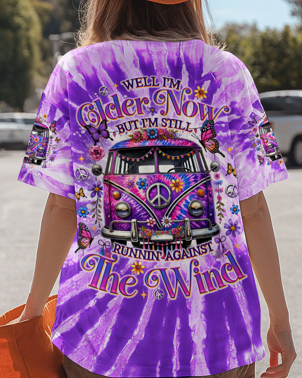 Older Now But Im Still Running Against the Wind Purple Tie Dye Hippie Van AOP Shirts _12_ 1EEtc