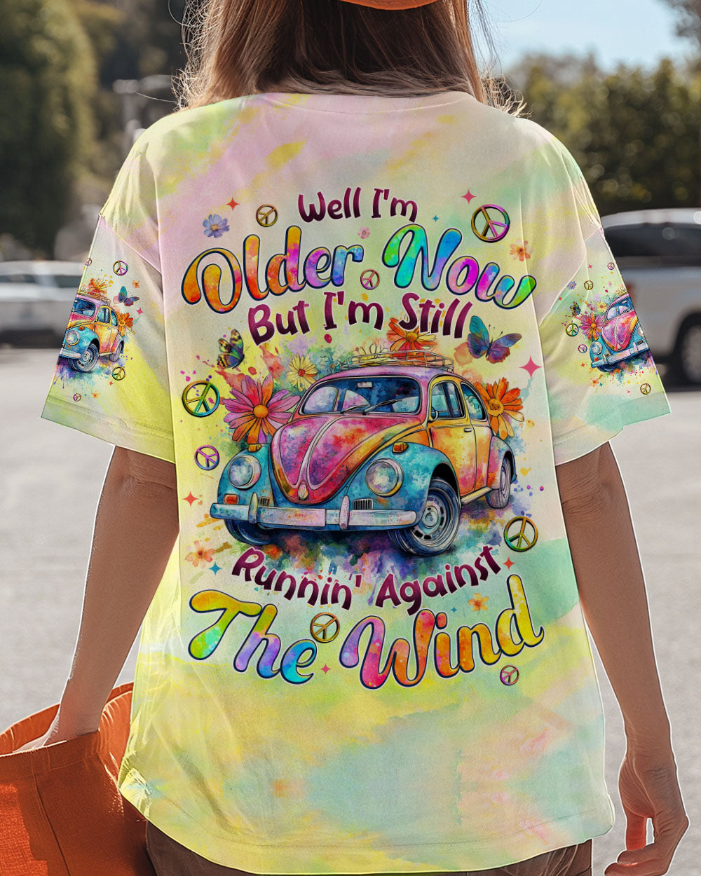 Older Now But Im Still Running Against the Wind Retro VW Beetle Tie Dye AOP Shirts _12_ 0xbim