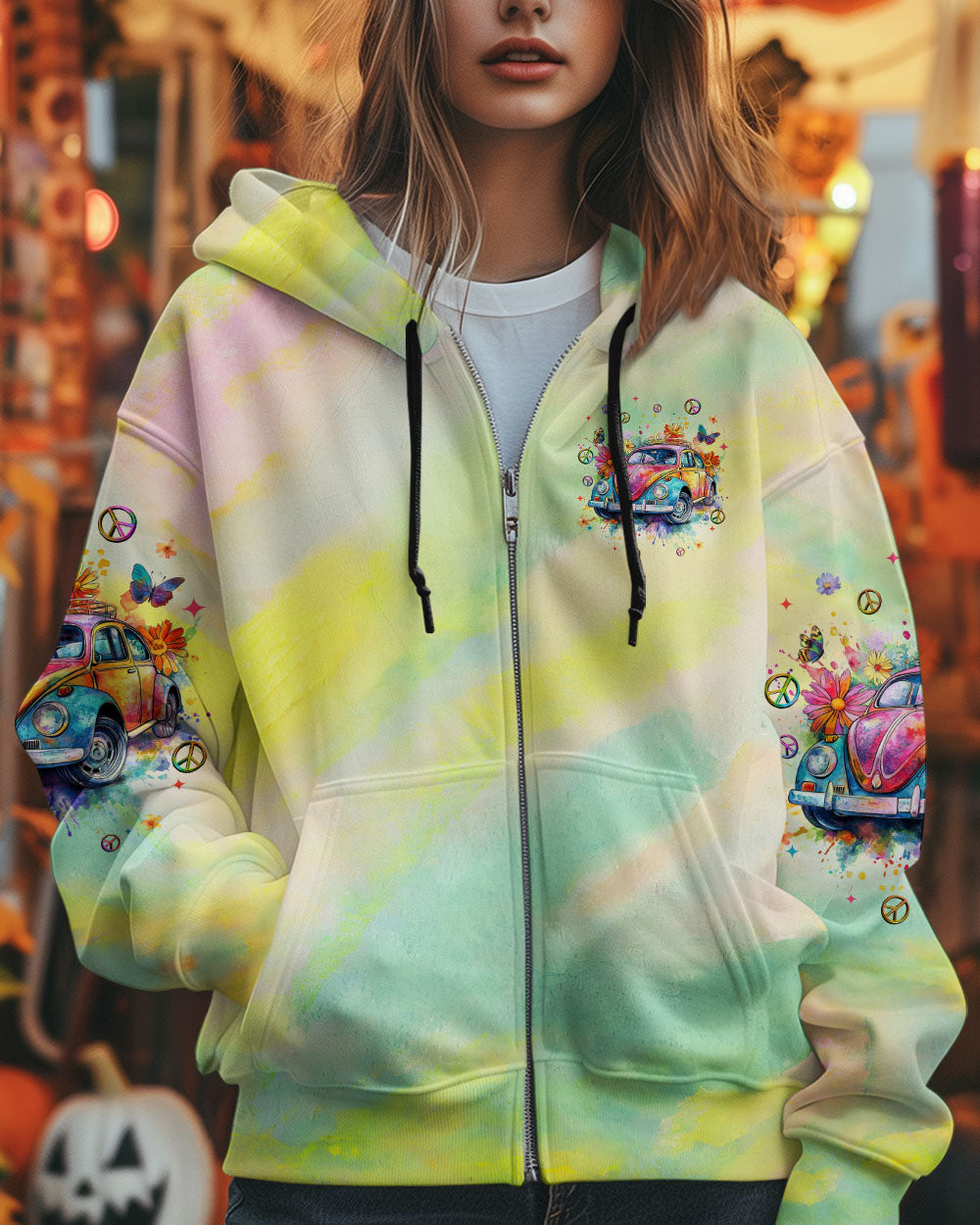 Older Now But Im Still Running Against the Wind Retro VW Beetle Tie Dye AOP Shirts _4_ 48HBZ