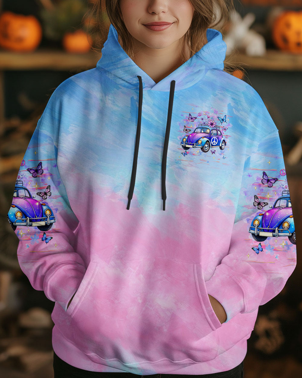 Older Now But Im Still Running Against the Wind Tie Dye Hippie Car AOP Shirts _14_ 5ZUVV