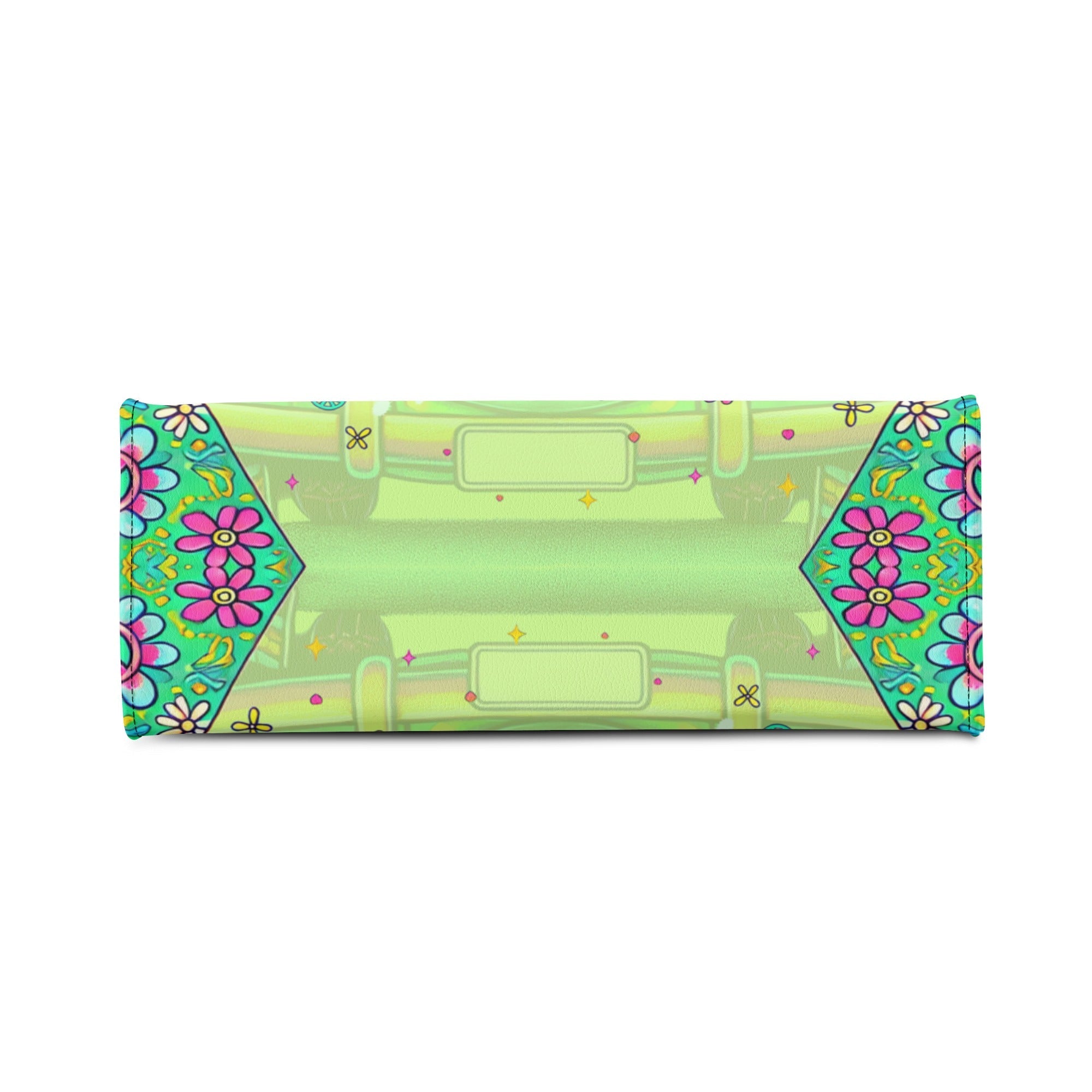 Older Now But Still Running Against The Wind Retro VW Couple Frog Hippie Leather Bag _6_ jh5ox