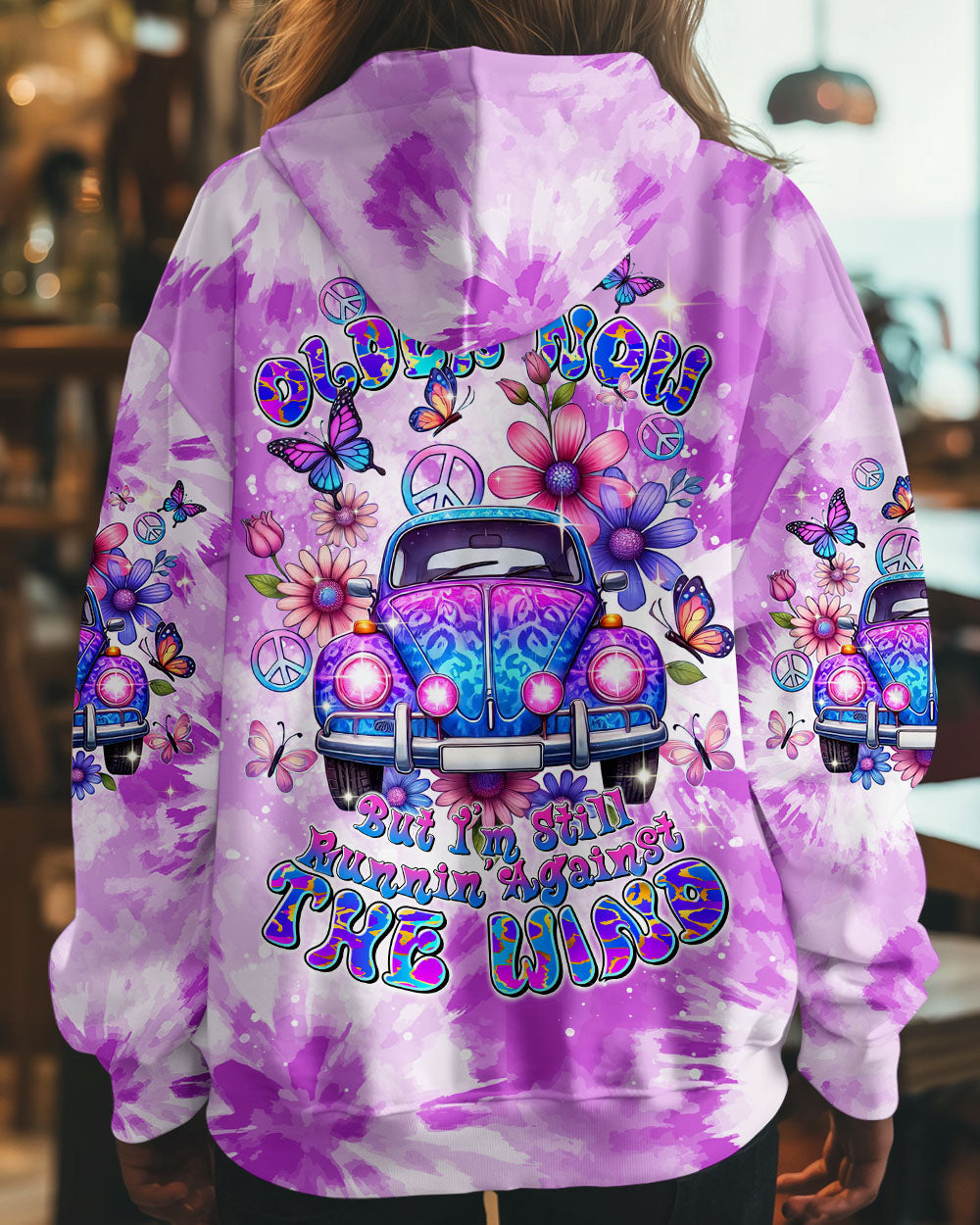 Older Now But Still Running Against The Wind Tie Dye Hippie VW Bug AOP Shirts _8_ CANtP