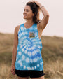 Older Now Running Against the Wind Tie Dye VW Peace Colorful Flower Power Design AOP Shirts _10_ 2199F
