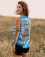 Older Now Running Against the Wind Tie Dye VW Peace Colorful Flower Power Design AOP Shirts _11_ TtuyK