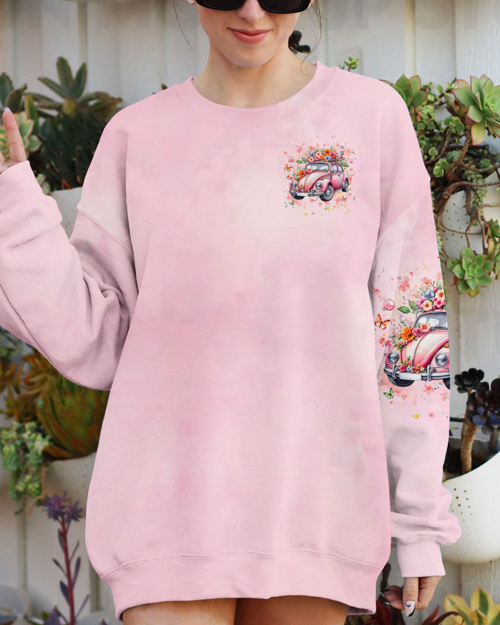 Older Now Still Runnin Against The Wind Floral Retro Car Hippie AOP Shirts _2_ QzbAh