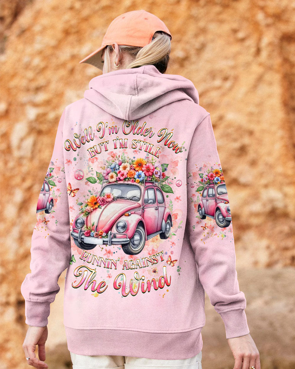 Older Now Still Runnin Against The Wind Floral Retro Car Hippie AOP Shirts _5_ Cie2b