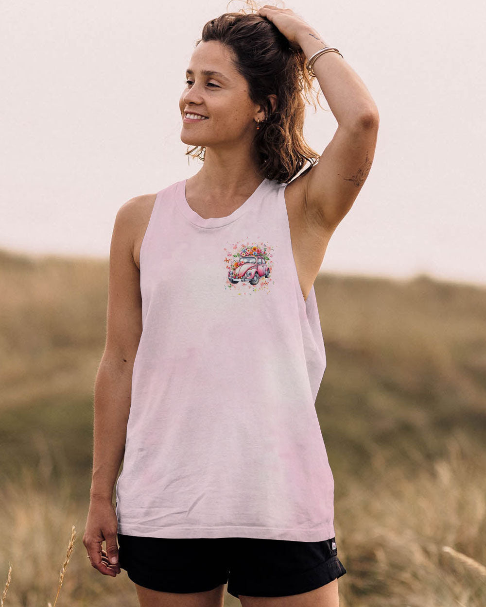 Older Now Still Runnin Against The Wind Floral Retro Car Hippie AOP Shirts _7_ G2fzP