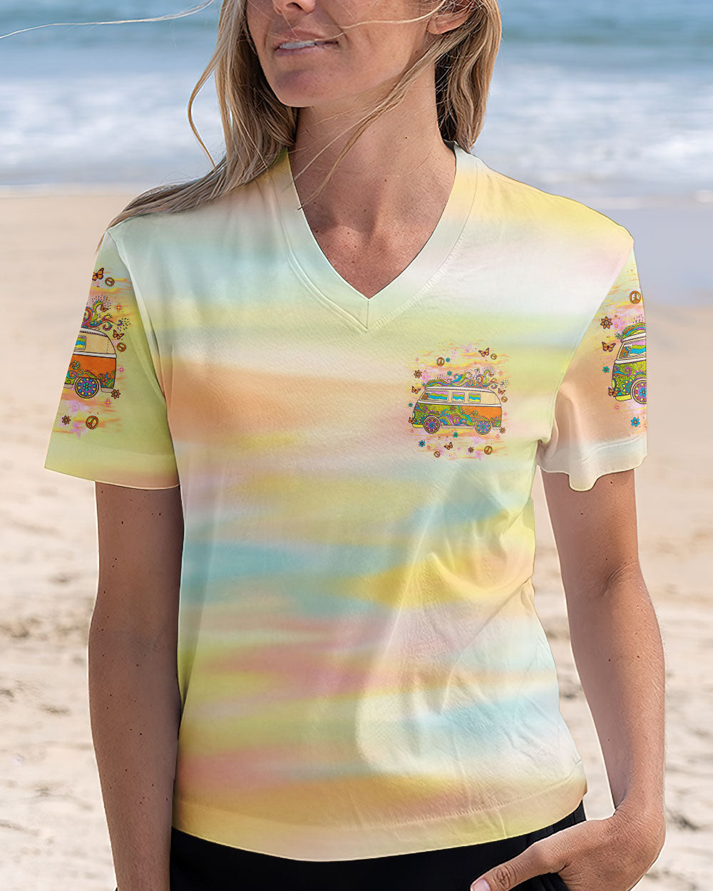 Older Now Still Runnin Against The Wind Tie Dye Vintage Van AOP Shirts _12_ DFfqB