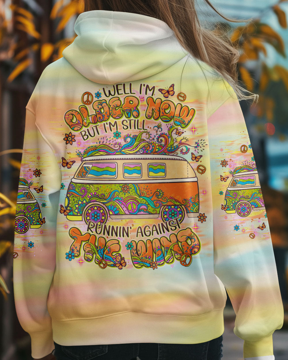 Older Now Still Runnin Against The Wind Tie Dye Vintage Van AOP Shirts _8_ zKAGb