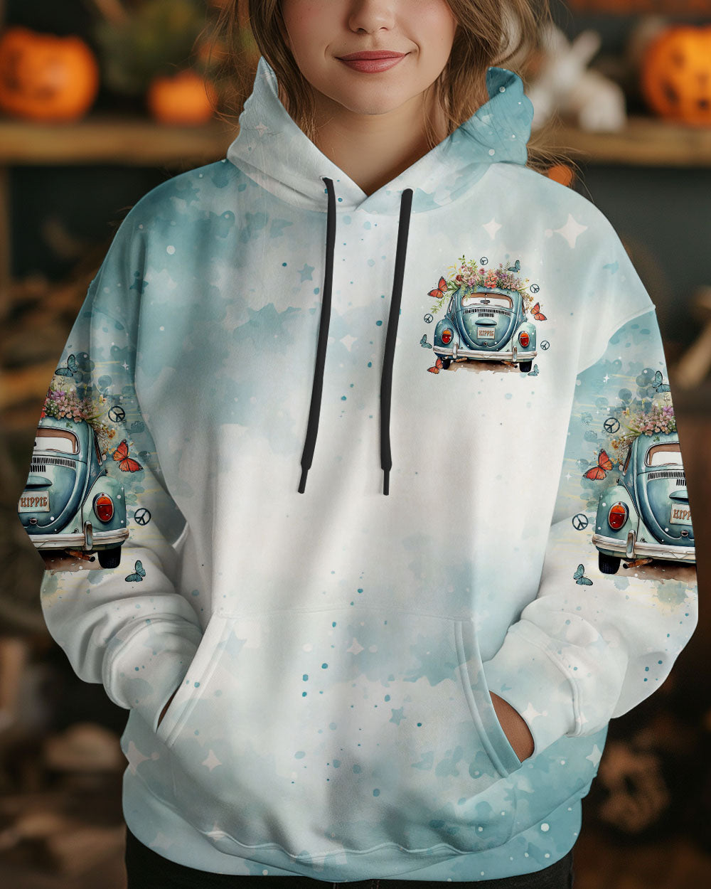 Older Now Still Runnin Against the Wind Blue VW Hippie Van AOP Shirts _6_ xTuK0