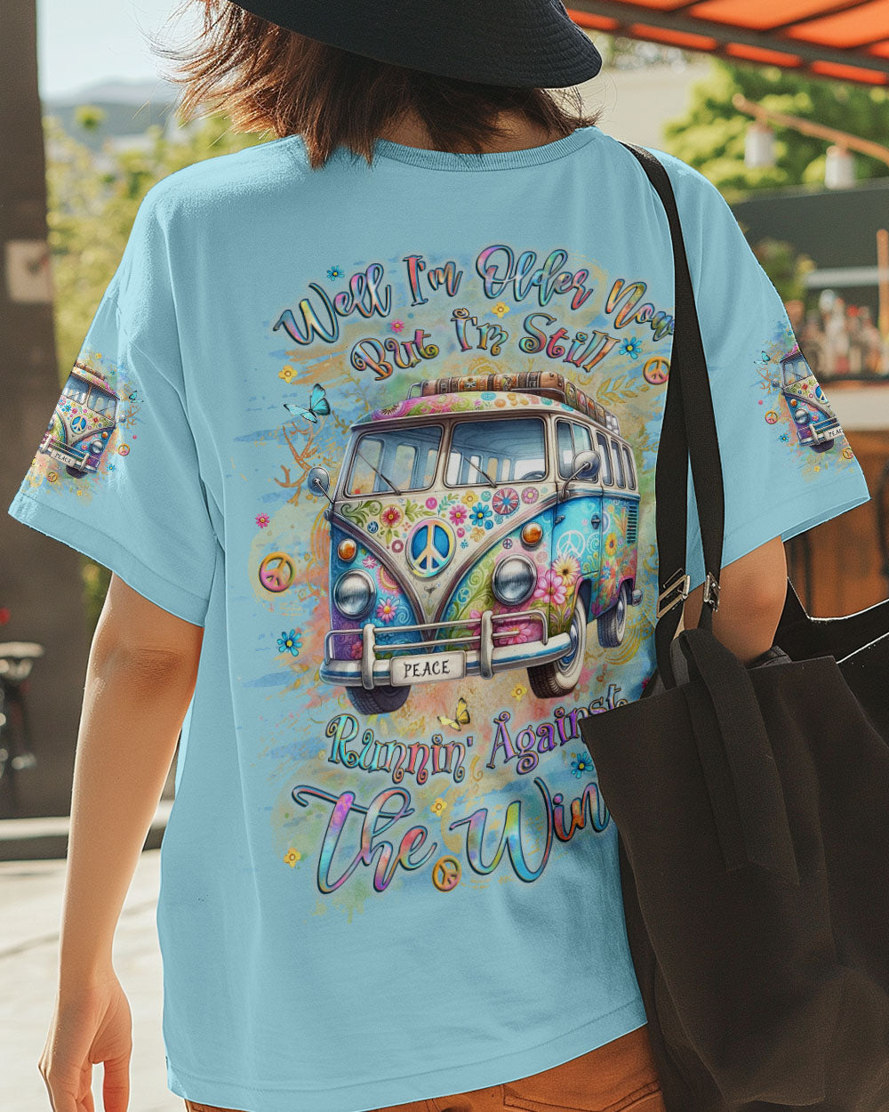Older Now Still Runnin Against the Wind Colorful Peace Van AOP shirts _12_ TkIlg