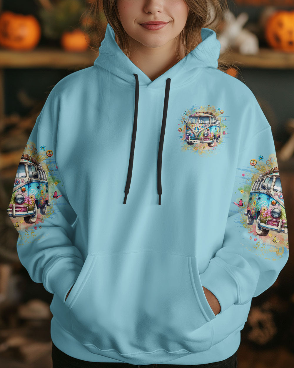 Older Now Still Runnin Against the Wind Colorful Peace Van AOP shirts _13_ lrgH1