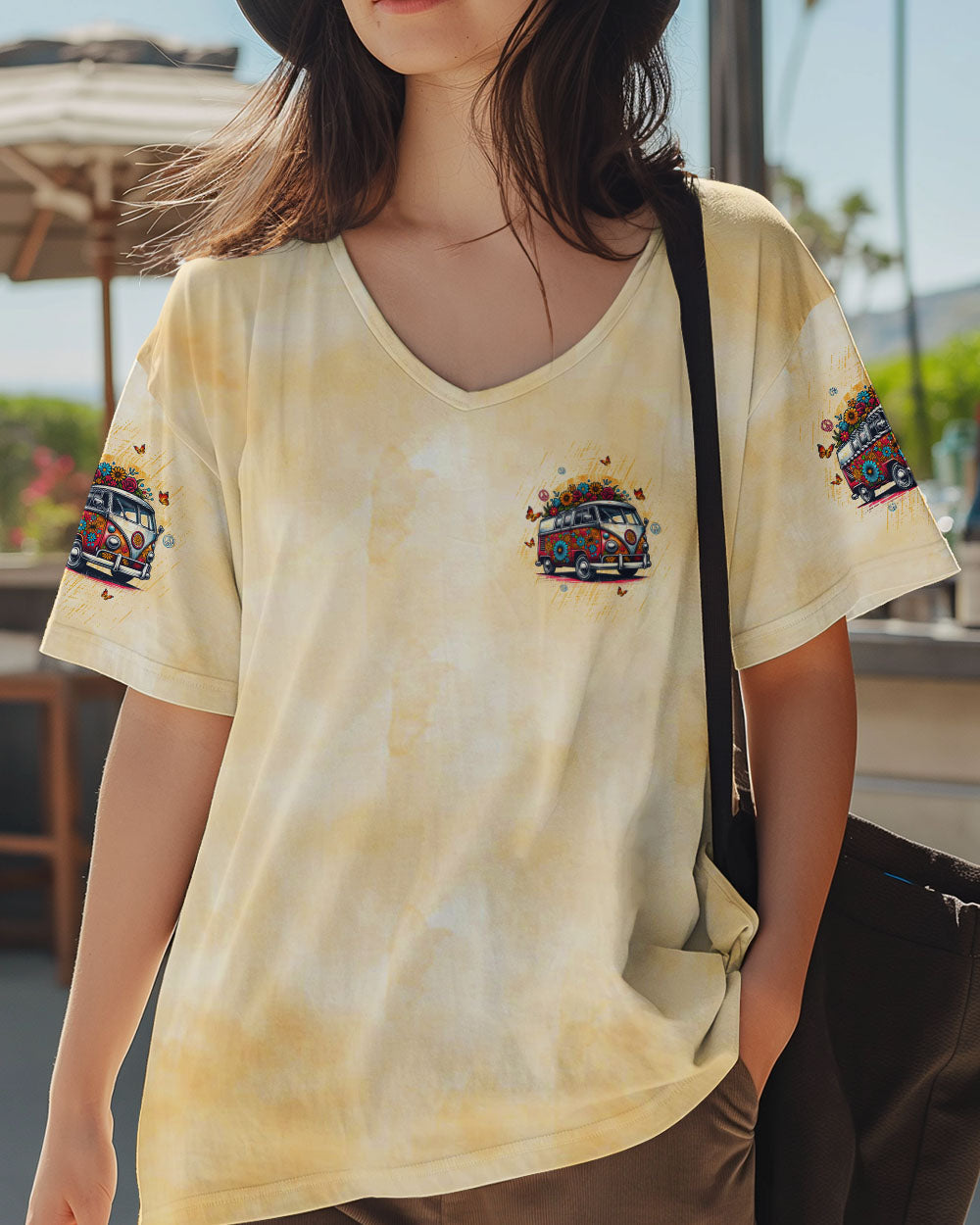 Older Now Still Runnin Against the Wind Floral Hippie Van AOP Shirts _11_ eJ4B3