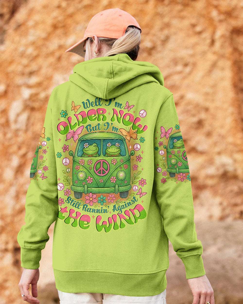 Older Now Still Runnin Against the Wind Funny Fog Hippie Bus AOP Shir _2_ 9qEqY