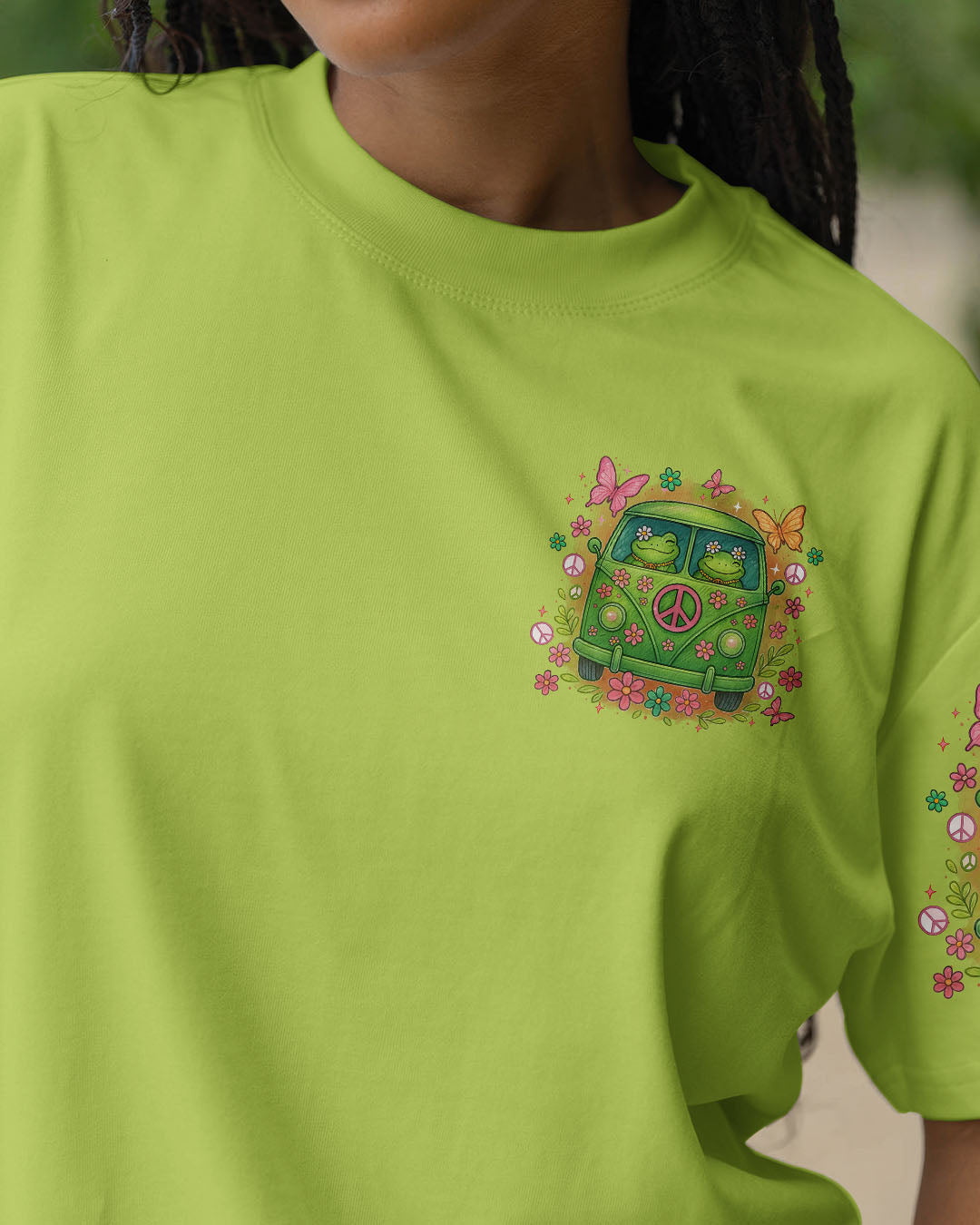 Older Now Still Runnin Against the Wind Funny Fog Hippie Bus AOP Shir _3_ NESFf