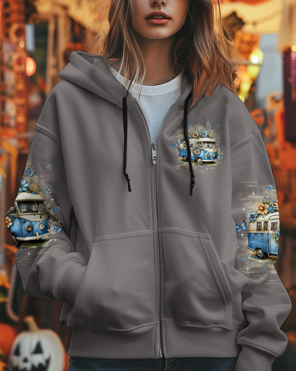 Older Now Still Runnin Against the Wind Vintage Blue Hippie Van AOP Shirts _4_ qEcpH