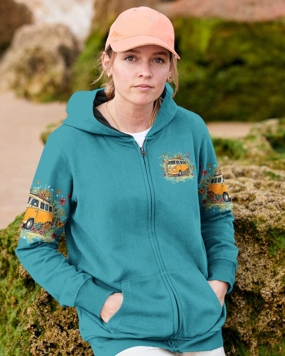 Older Now Still Runnin Against the Wind Yellow Hippie Van AOP Shirts _8_ HNhDV